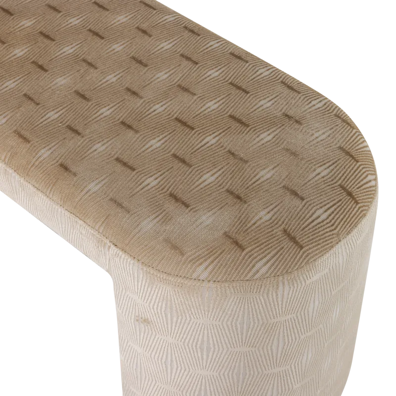 Verhoiltu penkki Jacob 130 cm - Luonnonväri - Huonekalut - Tuoli & nojatuoli - Penkki - Eteispenkki