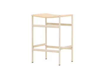 Polly Baarituoli 66 cm - Beige - Huonekalut - Tuoli & nojatuoli - Baarituoli