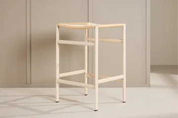 Polly Baarituoli 66 cm - Beige - Huonekalut - Tuoli & nojatuoli - Baarituoli