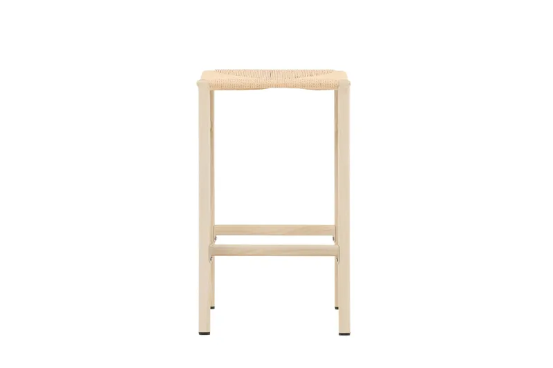 Polly Baarituoli 66 cm - Beige - Huonekalut - Tuoli & nojatuoli - Baarituoli