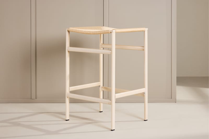 Polly Baarituoli 66 cm - Beige - Huonekalut - Tuoli & nojatuoli - Baarituoli