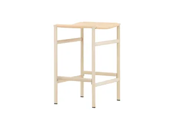Polly Baarituoli 66 cm - Beige - Huonekalut - Tuoli & nojatuoli - Baarituoli