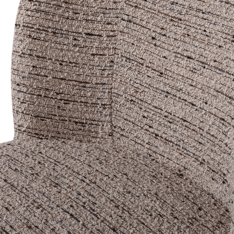 Pyörivä nojatuoli Atty - Beige melange - Huonekalut - Tuoli & nojatuoli - Nojatuoli & lepotuoli