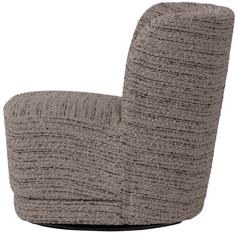 Pyörivä nojatuoli Atty - Beige melange - Huonekalut - Tuoli & nojatuoli - Nojatuoli & lepotuoli