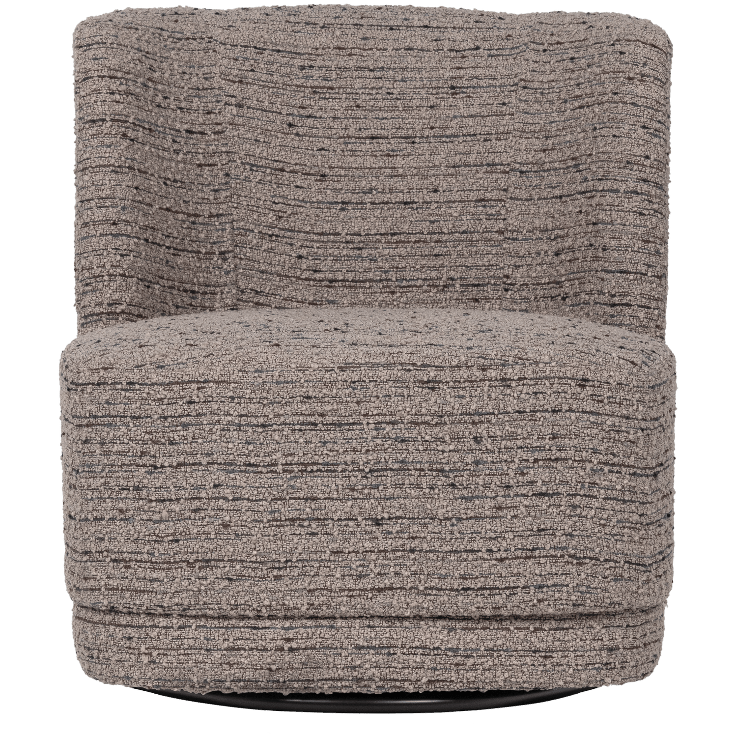 Pyörivä nojatuoli Atty - Beige melange