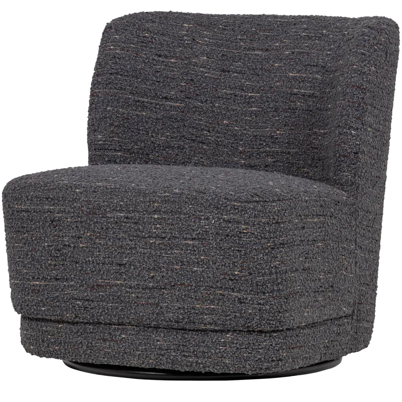 Pyörivä nojatuoli Atty, Harmaa melange