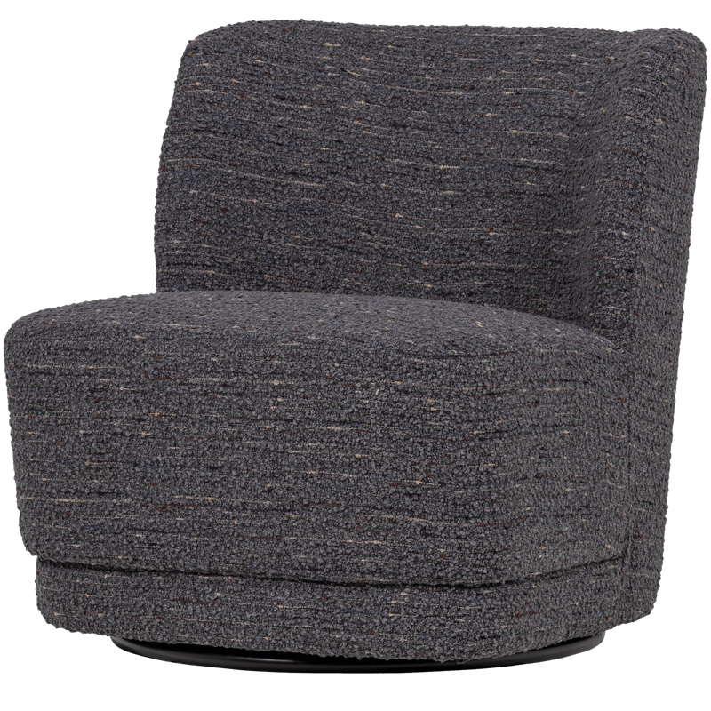 Pyörivä nojatuoli Atty, Harmaa melange