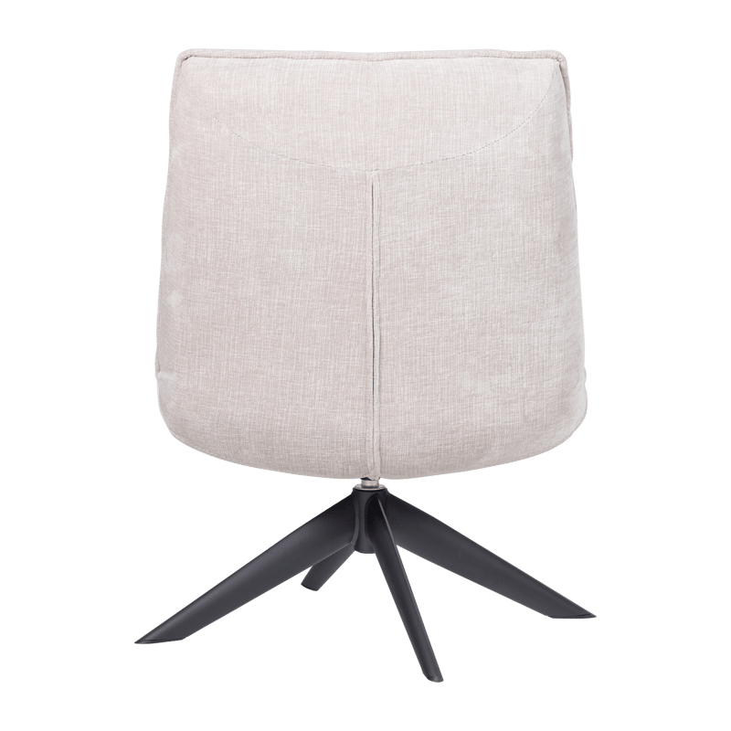 Pyörivä nojatuoli Jouke - Luonnonväri - Huonekalut - Tuoli & nojatuoli - Nojatuoli & lepotuoli