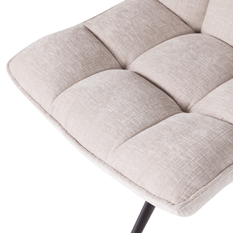 Pyörivä nojatuoli Jouke - Luonnonväri - Huonekalut - Tuoli & nojatuoli - Nojatuoli & lepotuoli