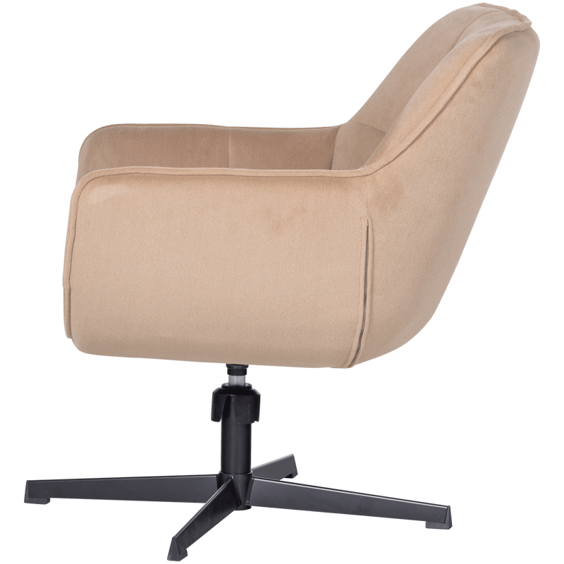 Pyörivä nojatuoli Wibo - Hiekka - Huonekalut - Tuoli & nojatuoli - Nojatuoli & lepotuoli
