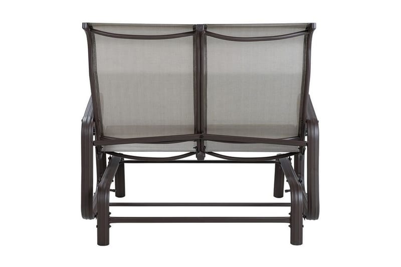 Keinupenkki Stonehaven - Ruskea - Puutarhakalusteet - Ulkosohva & puutarhapenkki - Puutarhapenkki & ulkopenkki