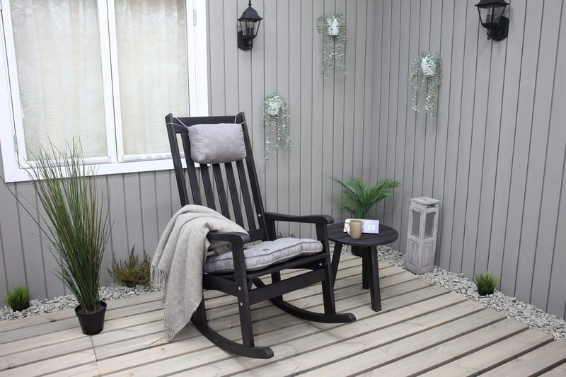 Keinutuoli Ellabell - Kahvimusta - Huonekalut - Tuoli & nojatuoli - Pyörivät tuolit & keinutuoli