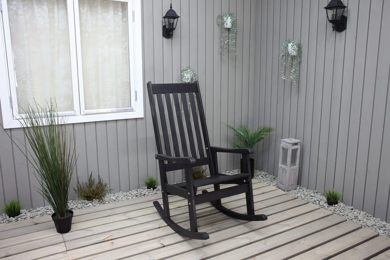 Keinutuoli Ellabell - Kahvimusta - Huonekalut - Tuoli & nojatuoli - Pyörivät tuolit & keinutuoli