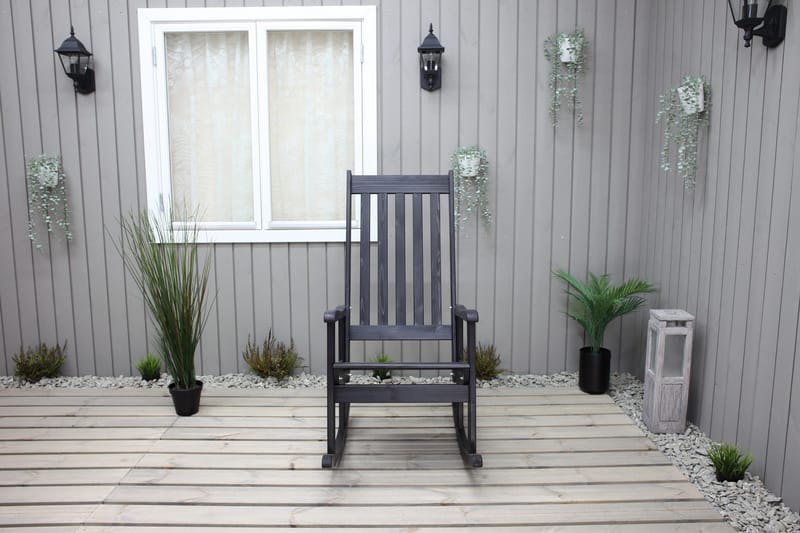 Keinutuoli Ellabell - Kahvimusta - Huonekalut - Tuoli & nojatuoli - Pyörivät tuolit & keinutuoli