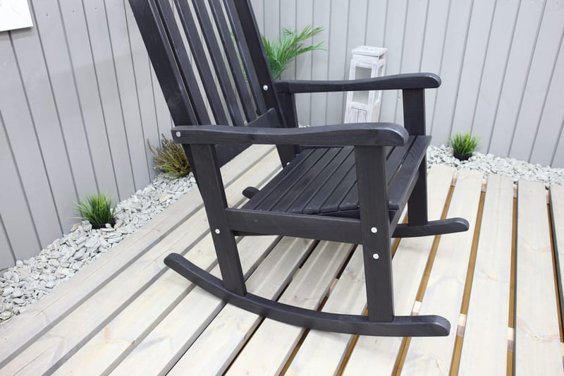 Keinutuoli Ellabell - Kahvimusta - Huonekalut - Tuoli & nojatuoli - Pyörivät tuolit & keinutuoli