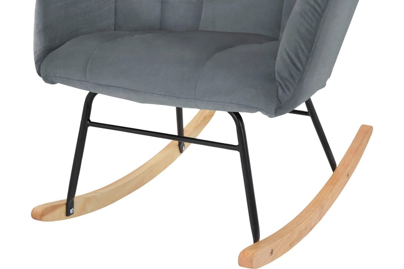 Keinutuoli Jundapa - Harmaa - Huonekalut - Tuoli & nojatuoli - Pyörivät tuolit & keinutuoli