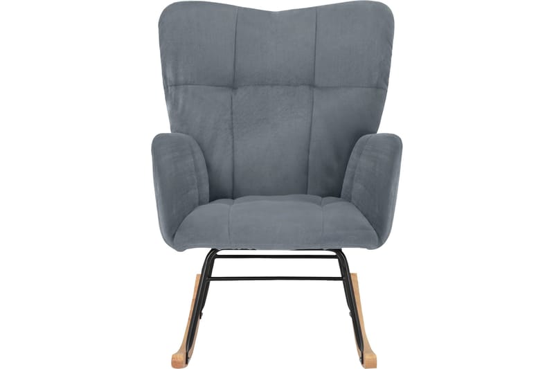 Keinutuoli Jundapa - Harmaa - Huonekalut - Tuoli & nojatuoli - Pyörivät tuolit & keinutuoli