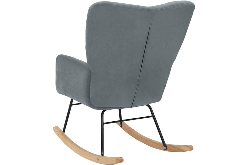 Keinutuoli Jundapa - Harmaa - Huonekalut - Tuoli & nojatuoli - Pyörivät tuolit & keinutuoli