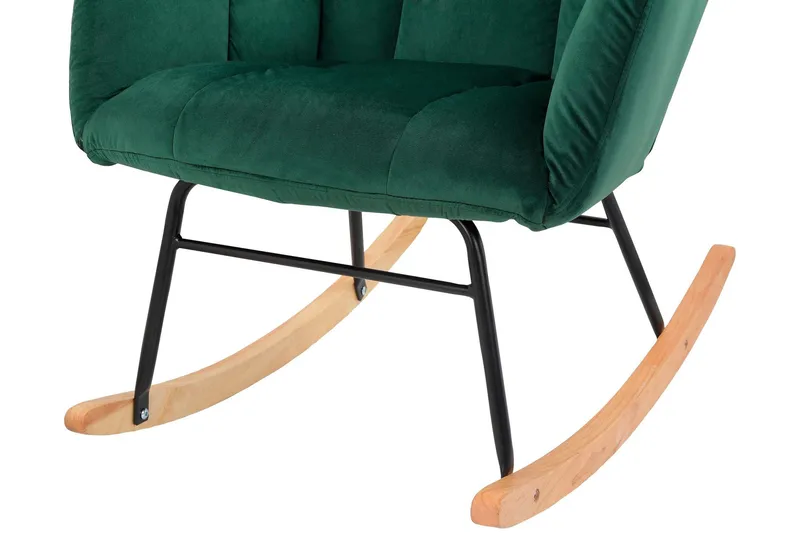 Keinutuoli Jundapa - Vihreä - Huonekalut - Tuoli & nojatuoli - Pyörivät tuolit & keinutuoli