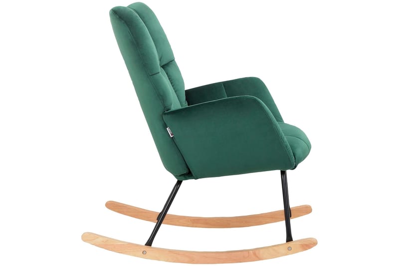 Keinutuoli Jundapa - Vihreä - Huonekalut - Tuoli & nojatuoli - Pyörivät tuolit & keinutuoli