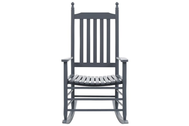 Keinutuoli muotoillulla istuimella harmaa haapa - Harmaa - Pyörivät tuolit & keinutuoli