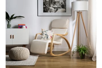 Keinutuoli Weston - Beige - Huonekalut - Tuoli & nojatuoli - Pyörivät tuolit & keinutuoli