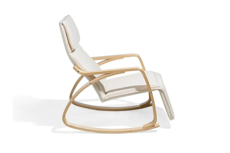 Keinutuoli Weston - Beige - Huonekalut - Tuoli & nojatuoli - Pyörivät tuolit & keinutuoli