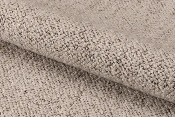 Reciclar-bukleeverhoiltu ruokapöydän tuoli tammipuisilla käsinojilla - Tummanruskea/harmaanbeige - Huonekalut - Tuoli & nojatuoli - Meikkituoli