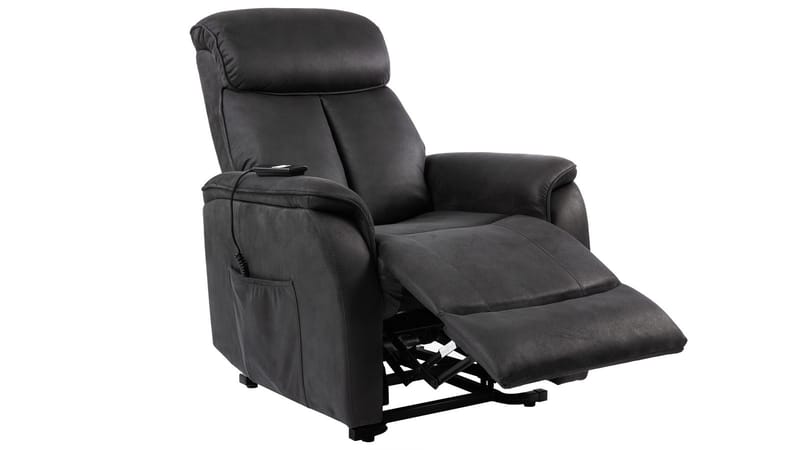 Recliner-nojatuoli Eirvik sähköisellä nostolla - lacey grey - Huonekalut - Tuoli & nojatuoli - Nojatuoli & lepotuoli