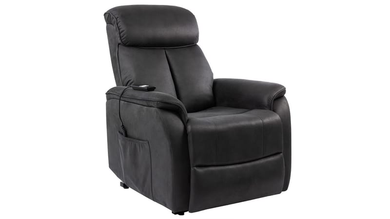 Recliner-nojatuoli Eirvik sähköisellä nostolla, lacey grey