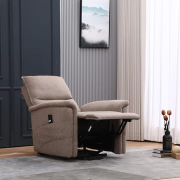 Recliner-nojatuoli Ulsten sähköisellä nostomekanismilla - Beige - Huonekalut - Tuoli & nojatuoli - Nojatuoli & lepotuoli