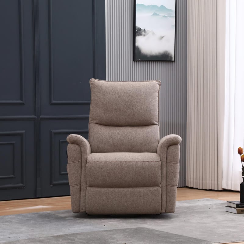 Recliner-nojatuoli Ulsten sähköisellä nostomekanismilla - Beige - Huonekalut - Tuoli & nojatuoli - Nojatuoli & lepotuoli