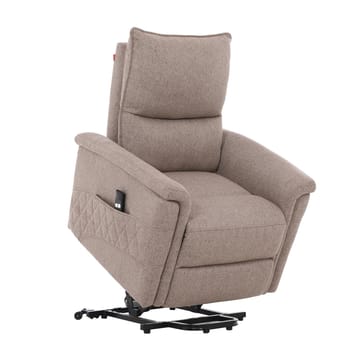 Recliner-nojatuoli Ulsten sähköisellä nostomekanismilla - Beige - Huonekalut - Tuoli & nojatuoli - Nojatuoli & lepotuoli