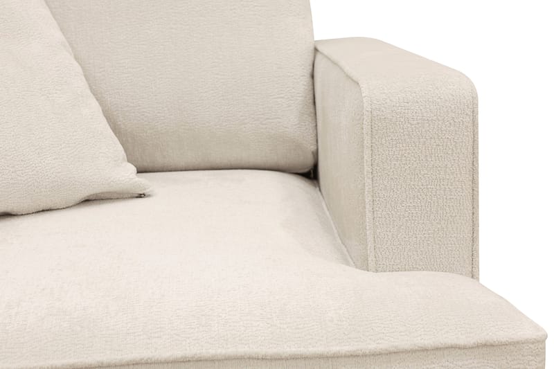 Rossita erittäin syvä nojatuoli - Beige - Huonekalut - Tuoli & nojatuoli - Nojatuoli & lepotuoli - Samettinojatuoli