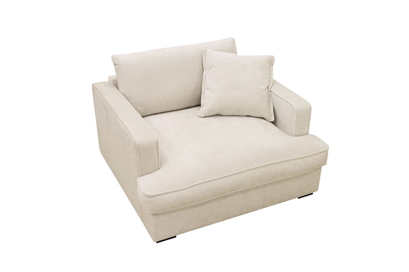 Rossita lyx Erittäin syvä Nojatuoli - Beige Chenille - Huonekalut - Tuoli & nojatuoli - Nojatuoli & lepotuoli