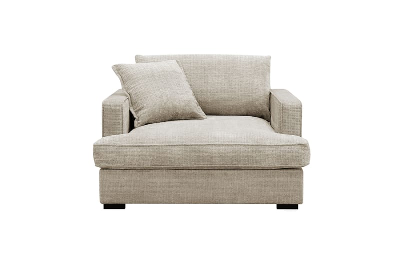 Rossita lyx Erittäin syvä Nojatuoli, Beige Chenille