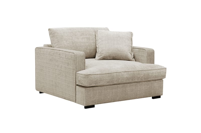 Rossita lyx Erittäin syvä Nojatuoli - Beige Chenille - Huonekalut - Tuoli & nojatuoli - Nojatuoli & lepotuoli