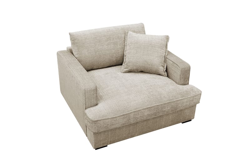 Rossita lyx Erittäin syvä Nojatuoli - Beige Chenille - Huonekalut - Tuoli & nojatuoli - Nojatuoli & lepotuoli