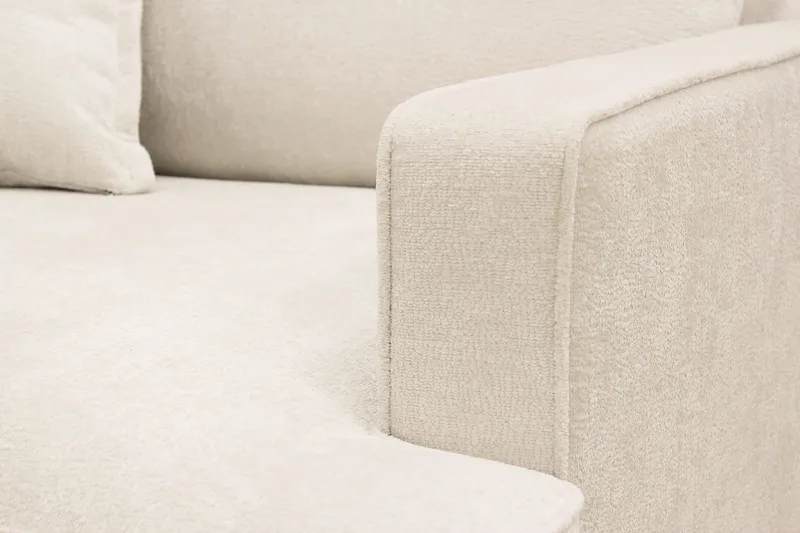 Rossita lyx Erittäin syvä Nojatuoli - Beige Chenille - Huonekalut - Tuoli & nojatuoli - Nojatuoli & lepotuoli