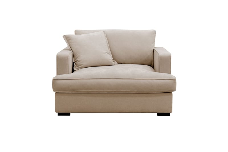 Rossita lyx Erittäin syvä Nojatuoli - Beige Kangas - Huonekalut - Tuoli & nojatuoli - Nojatuoli & lepotuoli