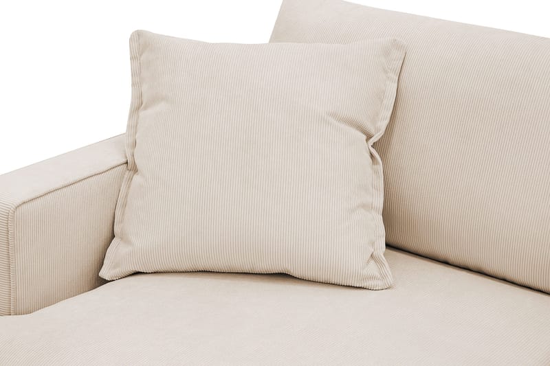 Rossita lyx Erittäin syvä Nojatuoli - Beige Vakosametti - Huonekalut - Tuoli & nojatuoli - Nojatuoli & lepotuoli