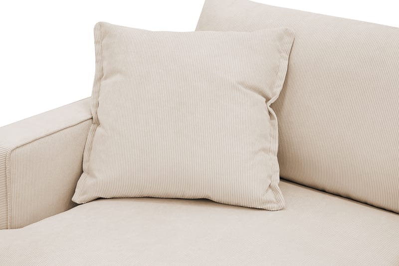 Rossita lyx Erittäin syvä Nojatuoli - Beige Vakosametti - Huonekalut - Tuoli & nojatuoli - Nojatuoli & lepotuoli