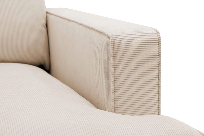 Rossita lyx Erittäin syvä Nojatuoli - Beige Vakosametti - Huonekalut - Tuoli & nojatuoli - Nojatuoli & lepotuoli