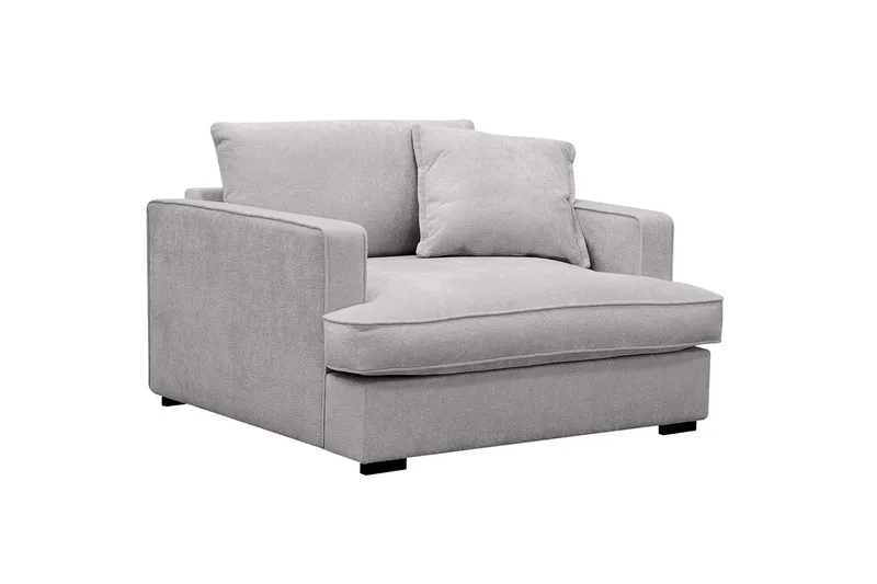 Rossita lyx Erittäin syvä Nojatuoli - Harmaa Chenille - Huonekalut - Tuoli & nojatuoli - Nojatuoli & lepotuoli