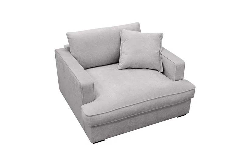 Rossita lyx Erittäin syvä Nojatuoli - Harmaa Chenille - Huonekalut - Tuoli & nojatuoli - Nojatuoli & lepotuoli