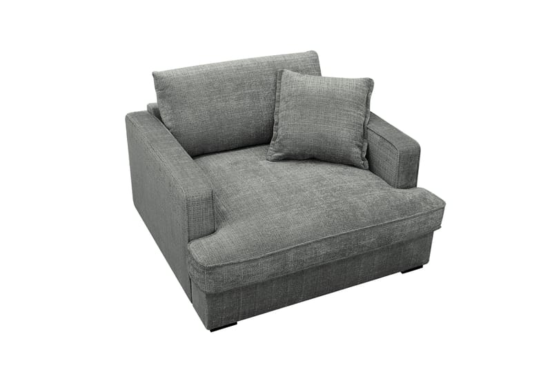 Rossita lyx Erittäin syvä Nojatuoli - Harmaa Chenille - Huonekalut - Tuoli & nojatuoli - Nojatuoli & lepotuoli