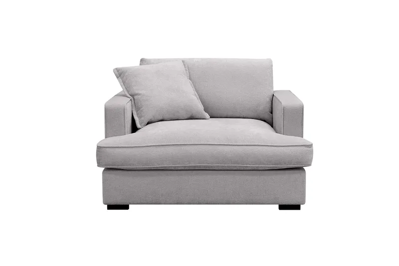 Rossita lyx Erittäin syvä Nojatuoli - Harmaa Chenille - Huonekalut - Tuoli & nojatuoli - Nojatuoli & lepotuoli