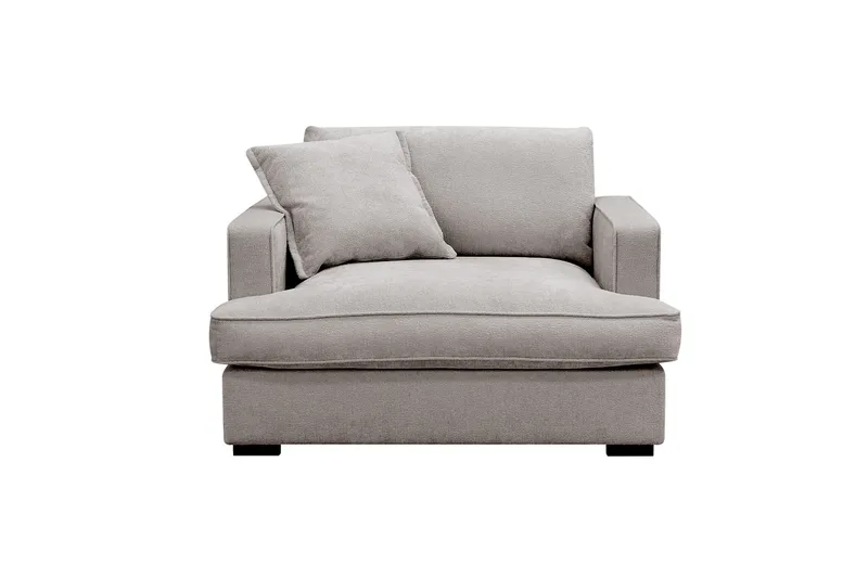 Rossita lyx Erittäin syvä Nojatuoli - Harmaa/Ruskea Chenille - Huonekalut - Tuoli & nojatuoli - Nojatuoli & lepotuoli