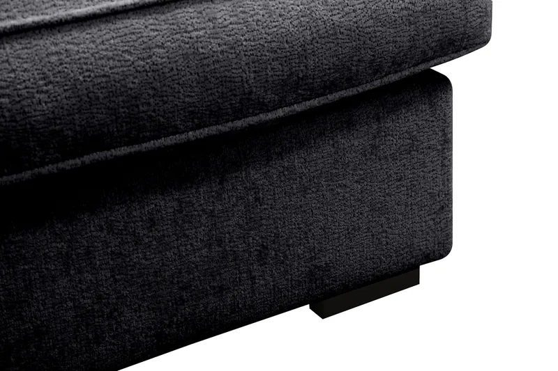 Rossita lyx Erittäin syvä Nojatuoli - Musta Chenille - Huonekalut - Tuoli & nojatuoli - Nojatuoli & lepotuoli