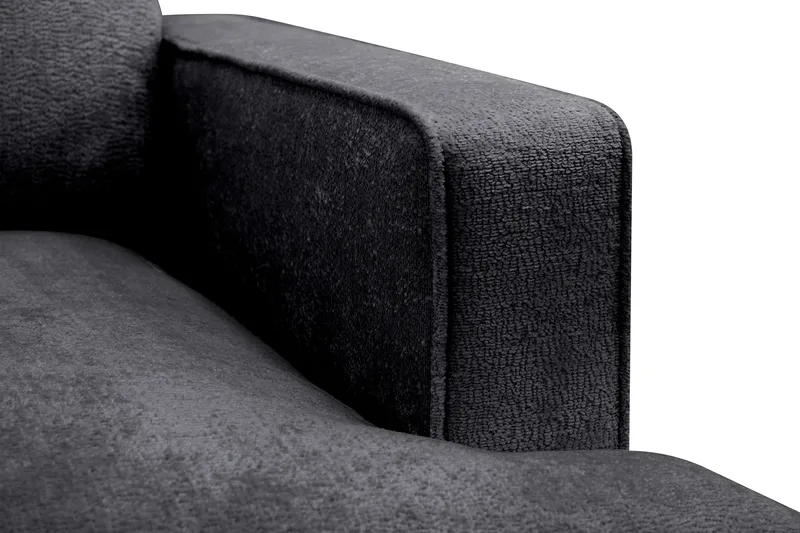 Rossita lyx Erittäin syvä Nojatuoli - Musta Chenille - Huonekalut - Tuoli & nojatuoli - Nojatuoli & lepotuoli
